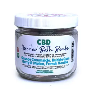 In The Buff | Indigenous Soap Co. | Assorted Bath Bombs | 20 x 10mg CBD | $30.00
