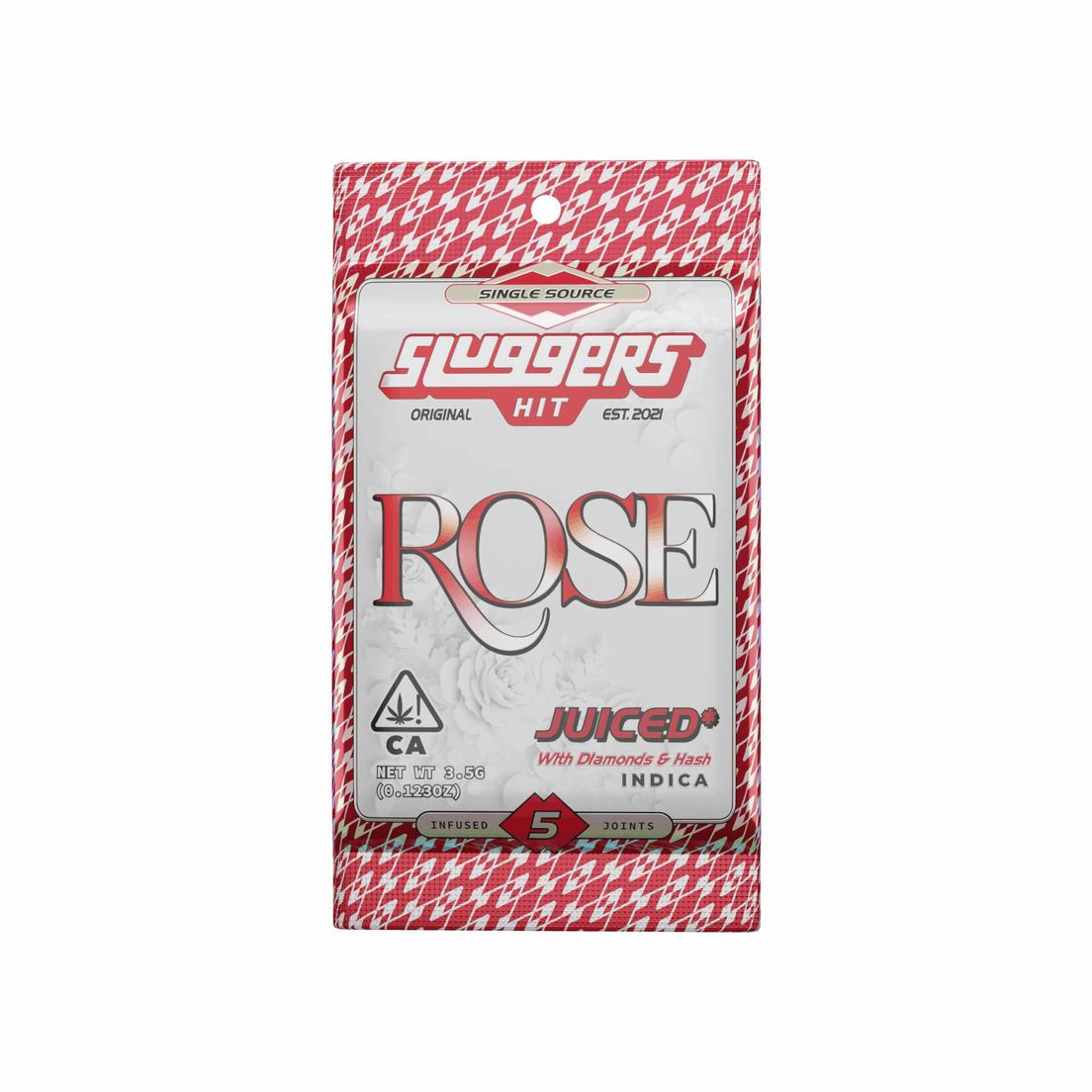 Sluggers - Rose Infused Prerolls 5pk - 3.5g