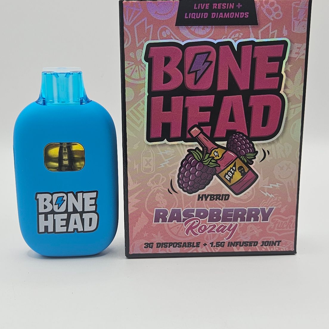 Bone Head - Disposable - Raspberry Rozay - 3G