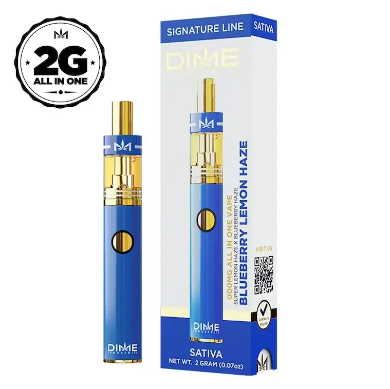 Blueberry Lemon Signature Line 2000MG All In One Device 2.00 g
