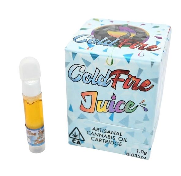 Coldfire Extracts - Jet Mints Juice Vape Cart (Blem Collab ) 1g