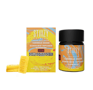 CARIBBEAN BREEZE STIIIZY EDIBLES - 100MG GUMMIES