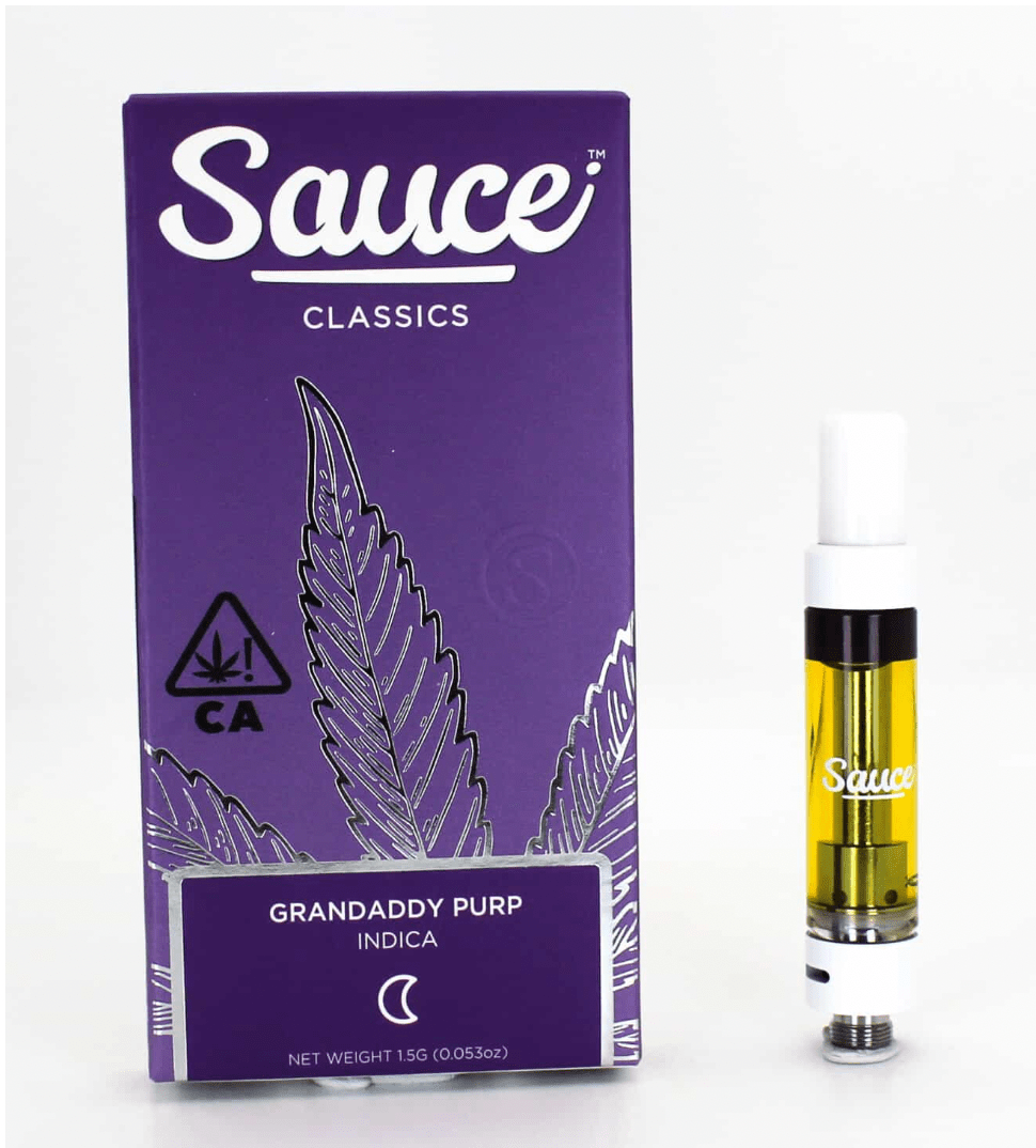 Sauce 1.5G 510 Cart Grandaddy Purp