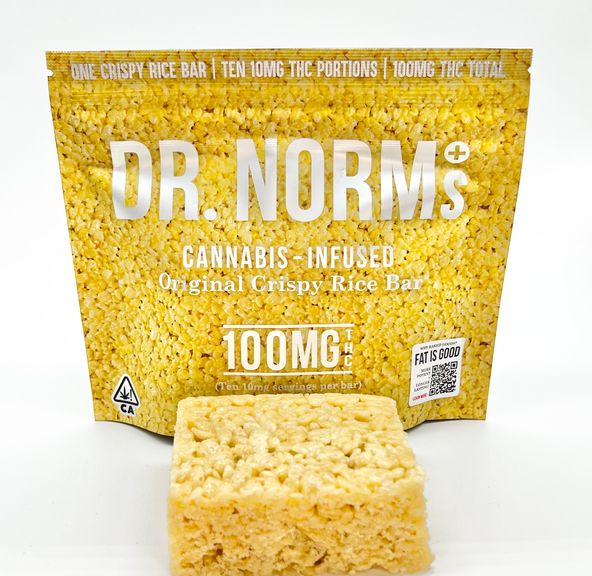 Original - Edible Krispy Bar (THC 100mg) by Dr. Norm's
