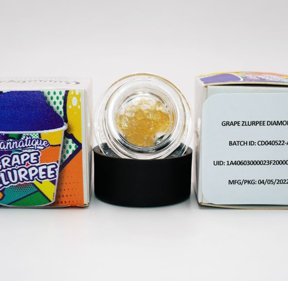CANNATIQUE Grape Zlurpee Diamonds