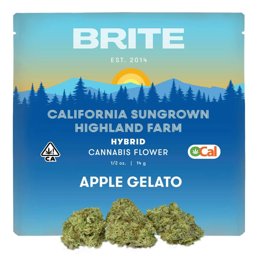 Brite Labs Apple Gelato 14g 29%