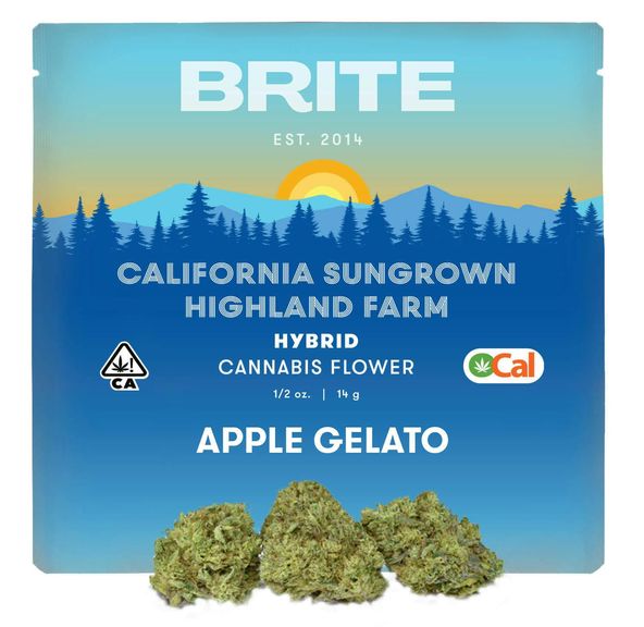 Brite Labs Apple Gelato 14g 29%