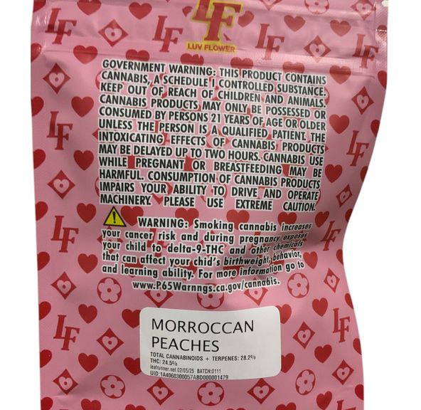Luv - Morroccan Peaches 14g
