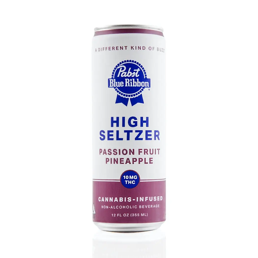 | Pabst Blue Ribbon - High Passion Fruit Pineapple Single Can - 15mg @
