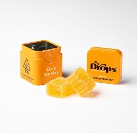 Drops - Orange Rosin Gummies 100mg (2pcs)