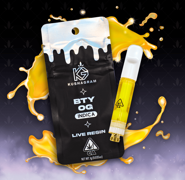 Live Resin Cartridge - BTY OG 1g