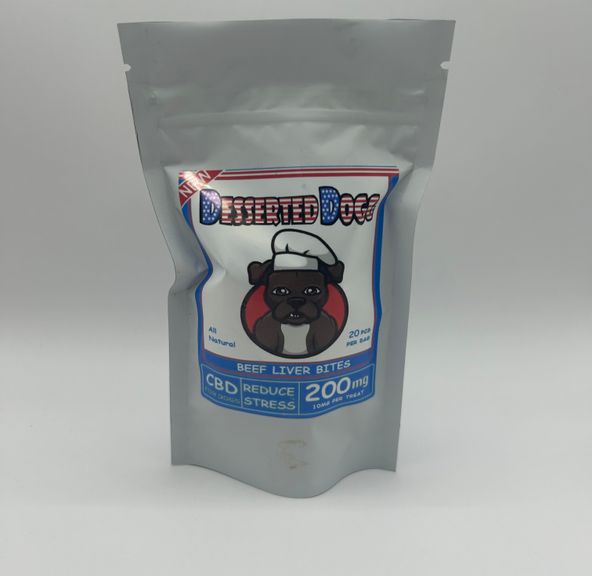 Beef Liver Bites 200mg- Desserted Dogg