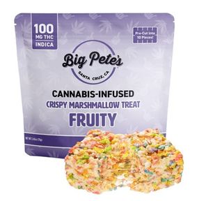 Big Pete's Fruity Rice Crispy Treat Indica 100mg