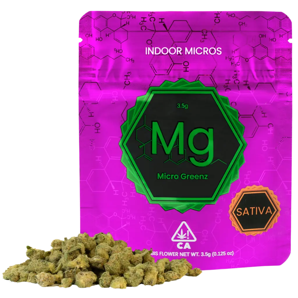 Micro Greenz | Indoor Flower | 3.5g | S | Lemon Z x Dosi |