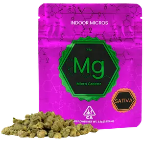 Micro Greenz | Indoor Flower | 3.5g | S | Lemon Z x Dosi |