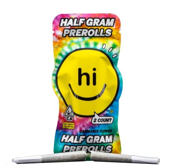 Hi Canna - Jet Fuel Gelato 2pk Pre roll