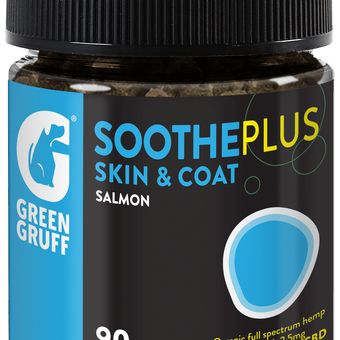 Green Gruff Jar - Soothe Plus CBD 90ct