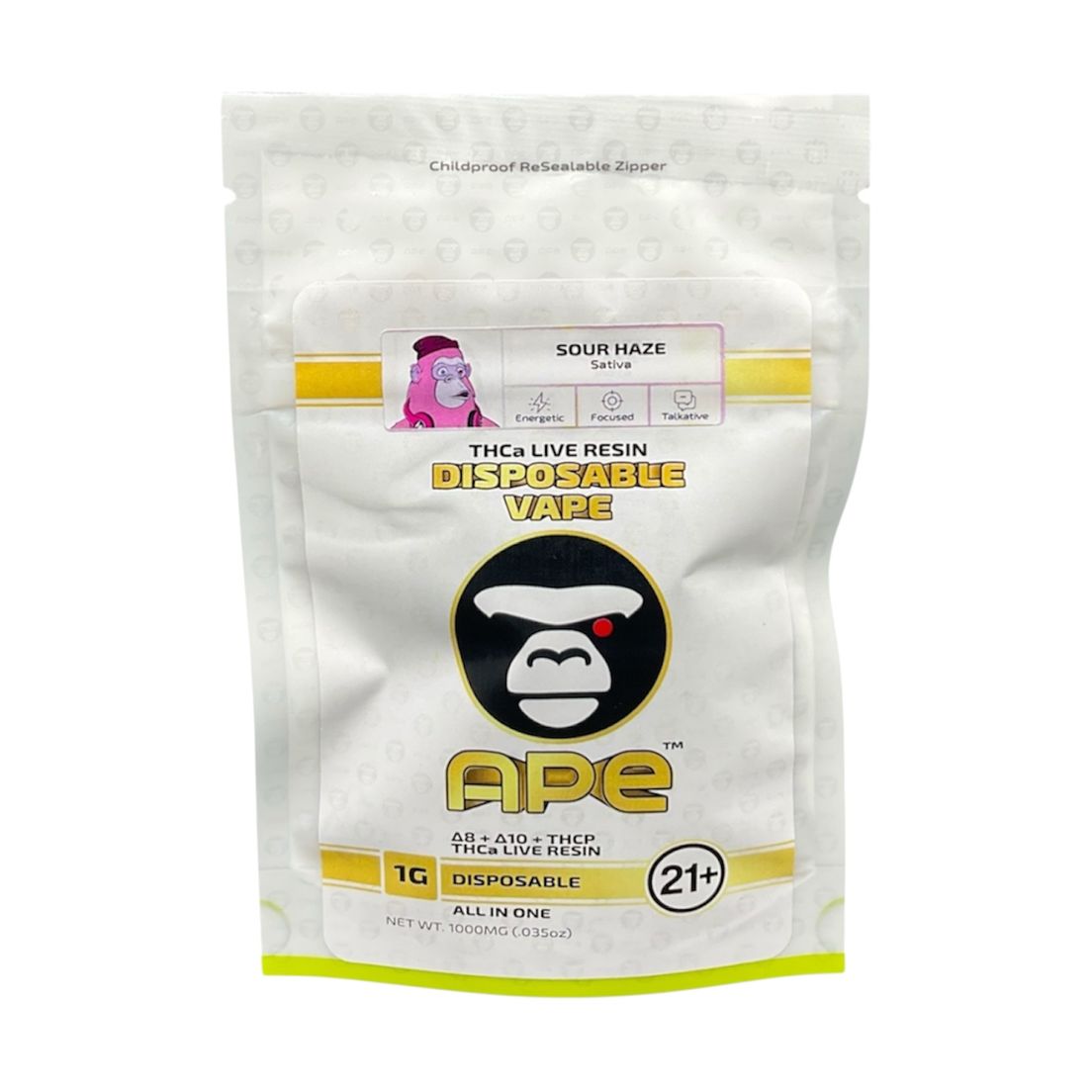 Ape Joint Disposable 1g - Sour Haze