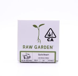 Raw Garden- GOD'S BREATH 1G LIVE RESIN