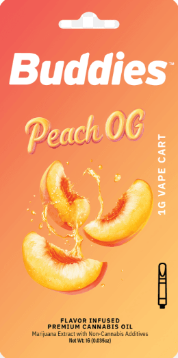 Buddies Flavor Cart: Peach OG