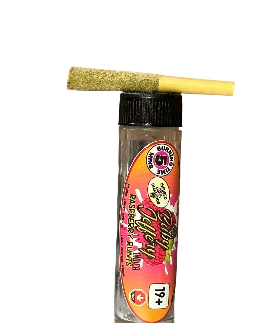 1 x 0.5G Single Baby Jeffery Sativa Dragon's Breath Pre-rolled