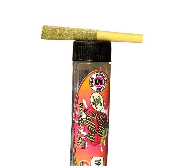 1 x 0.5G Single Baby Jeffery Sativa Dragon's Breath Pre-rolled