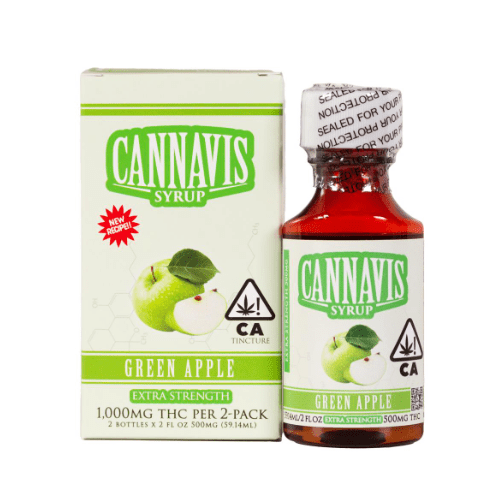 1000mg Green Apple Extra Strength Syrup (2 Pack)