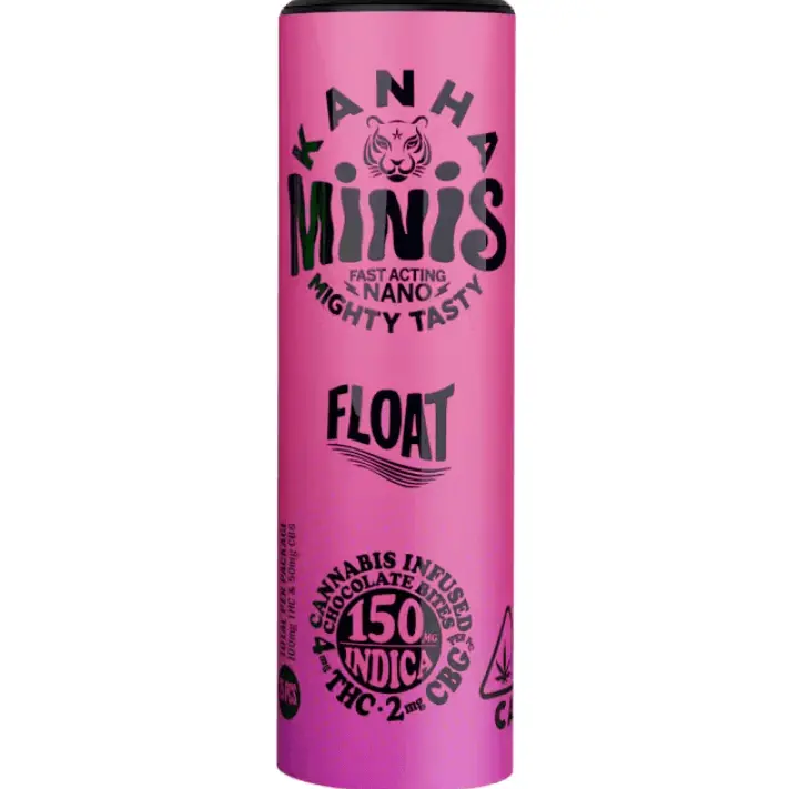 Kanha NANO Mini Chocolates Indica Float 100mg THC / 50mg CBG
