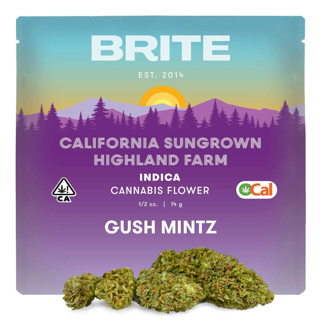 Brite Labs Gush Mintz 14g 25%