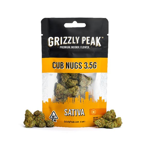 Grizzly Peak | Flower | 3.5g | Cub Nugs | Froyo