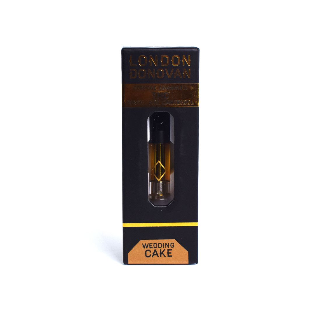 London Donovan | THC Distillate Cartridge | Wedding Cake | 1 Gram | $60.00