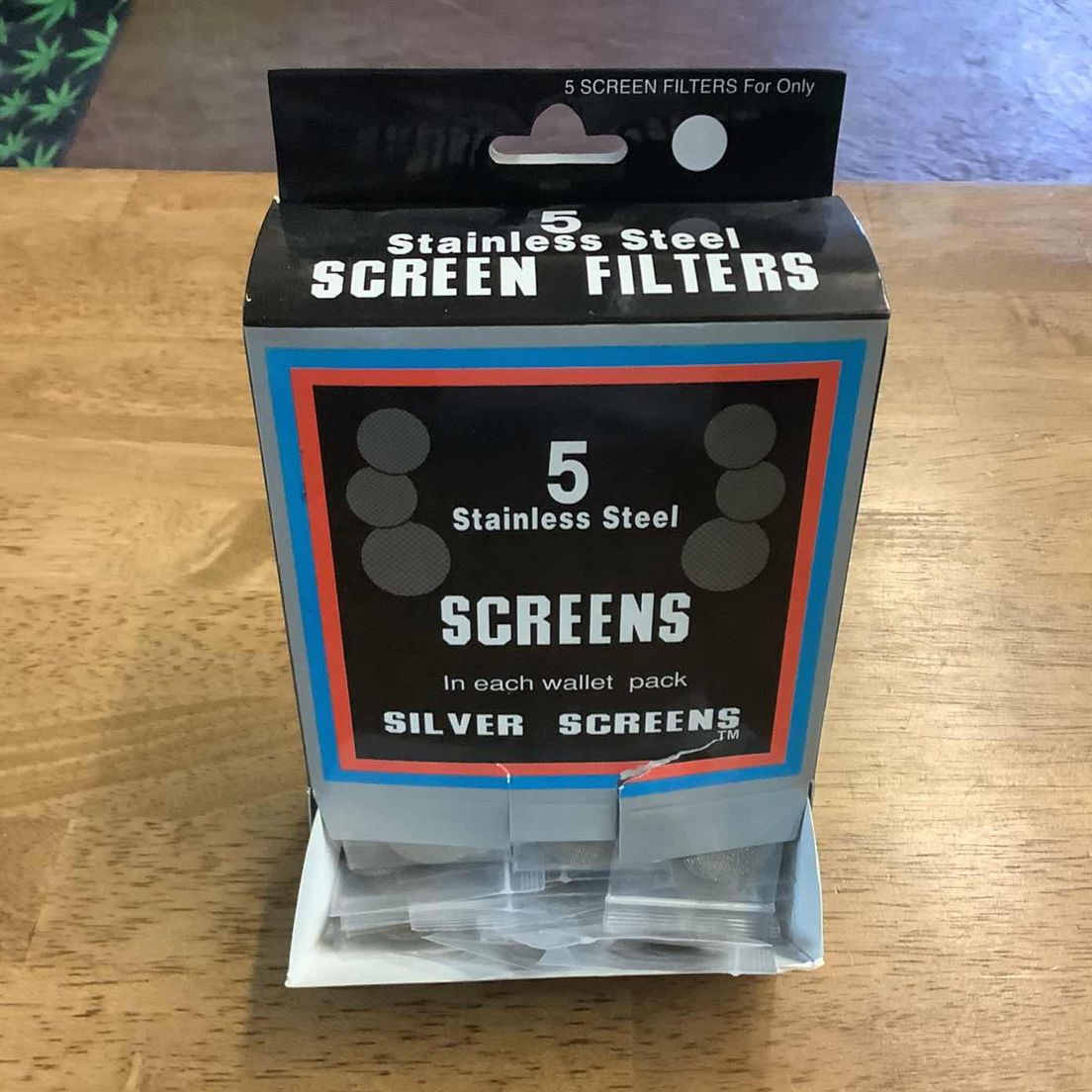 Screens- 5pk 34" Silver