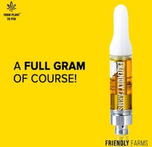1g Strawnana Live Resin Cart - FRIENDLY FARMS