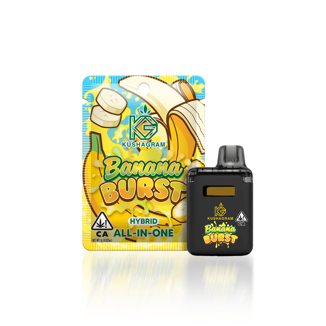 Banana Burst AIO Vape
