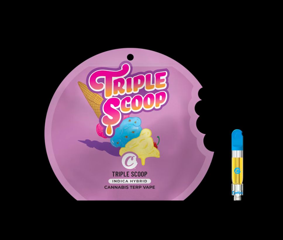 Cookies (DC’s Finest) | Triple Scoop Vape Cartridge | 1g | Hybrid