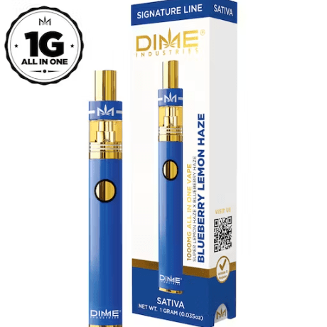 Blueberry Lemon Haze Signature Line 1000MG All In One Device