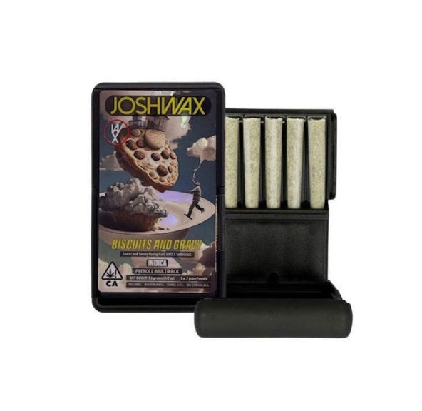 JoshWax- Biscuits & Gravy Prerolls 5pk 3.75g (I)