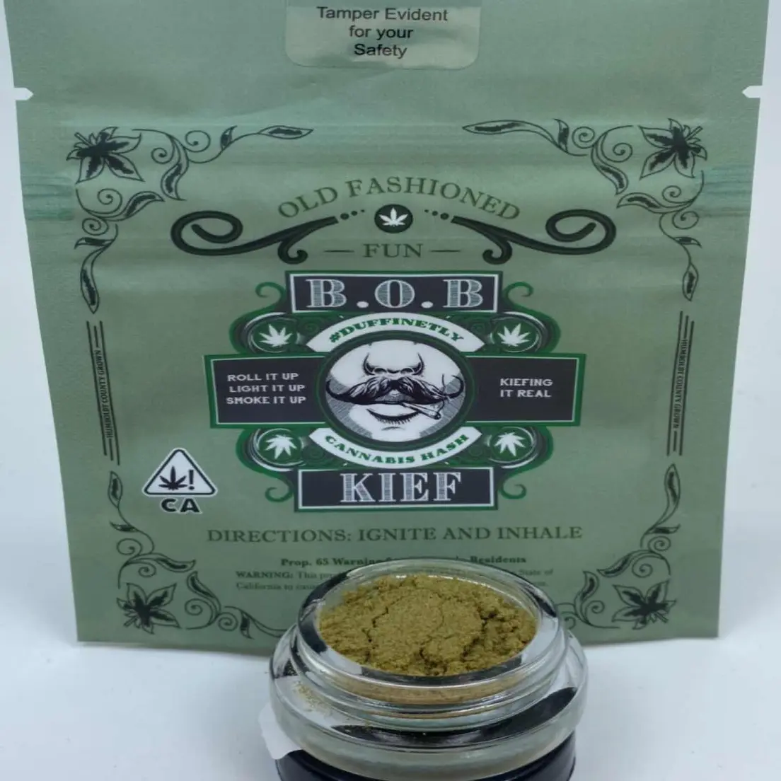 Hippie Crasher (sativa) - 1g KIEF (THC 32%) by BOB Stash
