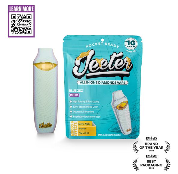 Jeeter - AIO Liquid Diamonds - 1g - Blue ZKZ