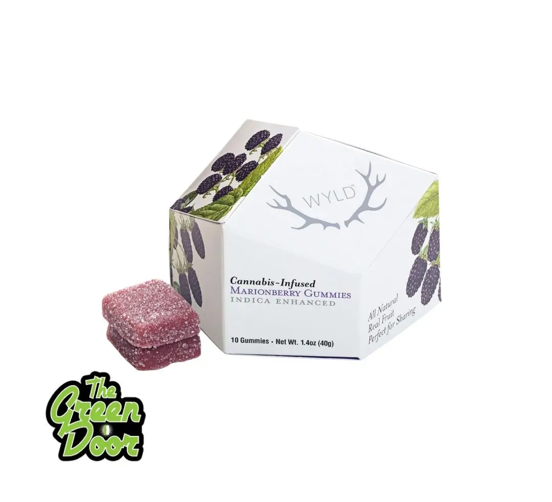 WYLD - Marionberry - Gummies - 10PK - 100MG