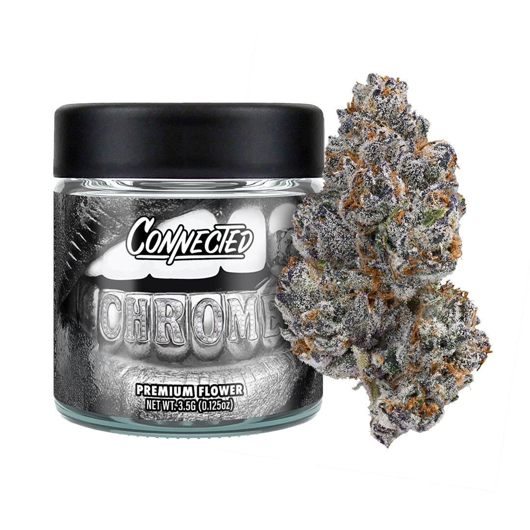 Connected Indoor Flower Chrome 3.5g at Kolas Blumenfeld