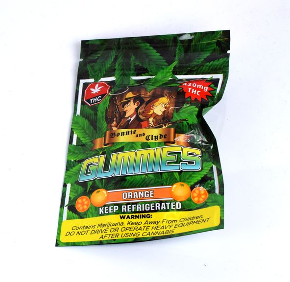 Bonnie & Clyde | THC Gummies | 420MG | Orange | $25.00