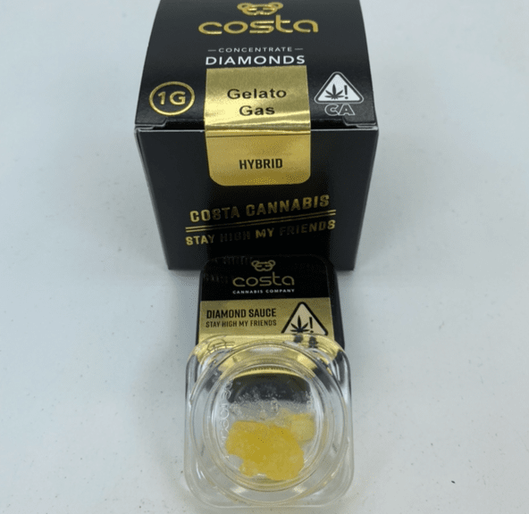 Gelato Gas - 1g Diamonds (THC 90%) by Costa Labs