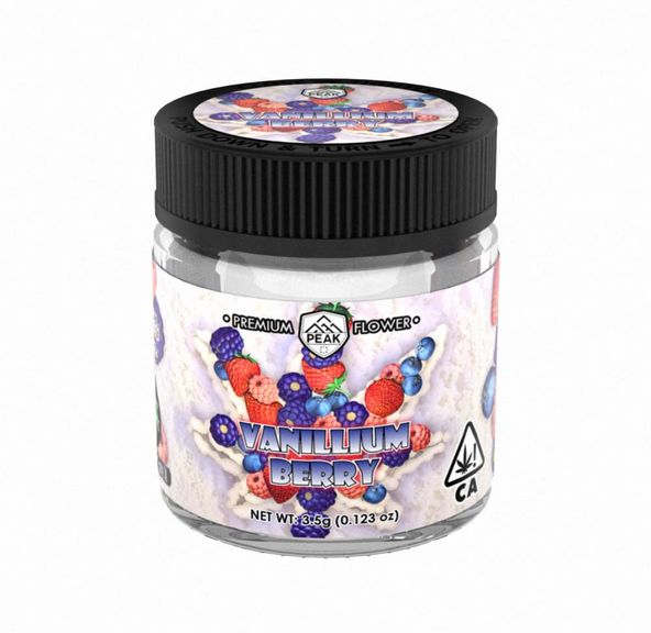 Peak: Vanillium Berry Pre-Packaged 1/8th