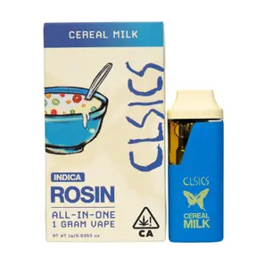 CLSICS Live Rosin AIO Vape Cereal Milk 1g