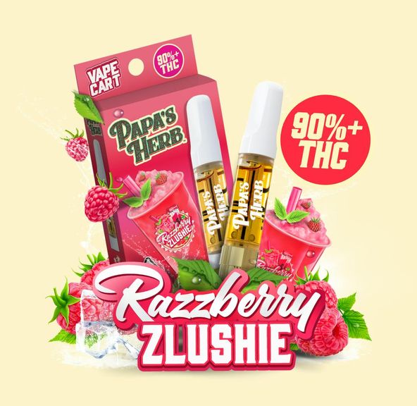 Papa's Herb - Vape Cart - 1g - Razzberry Zlushie