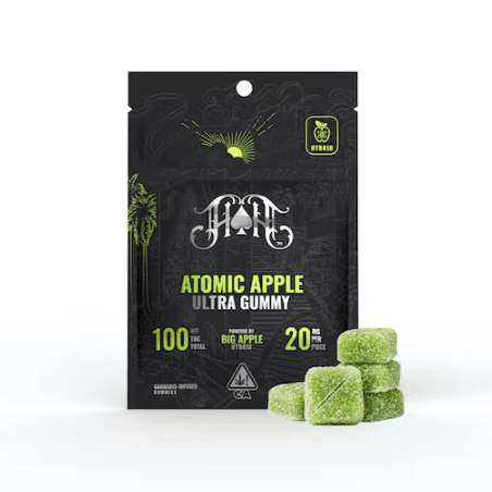 Atomic Apple | Hybrid - Ultra Extract Gummies - 100mg THC