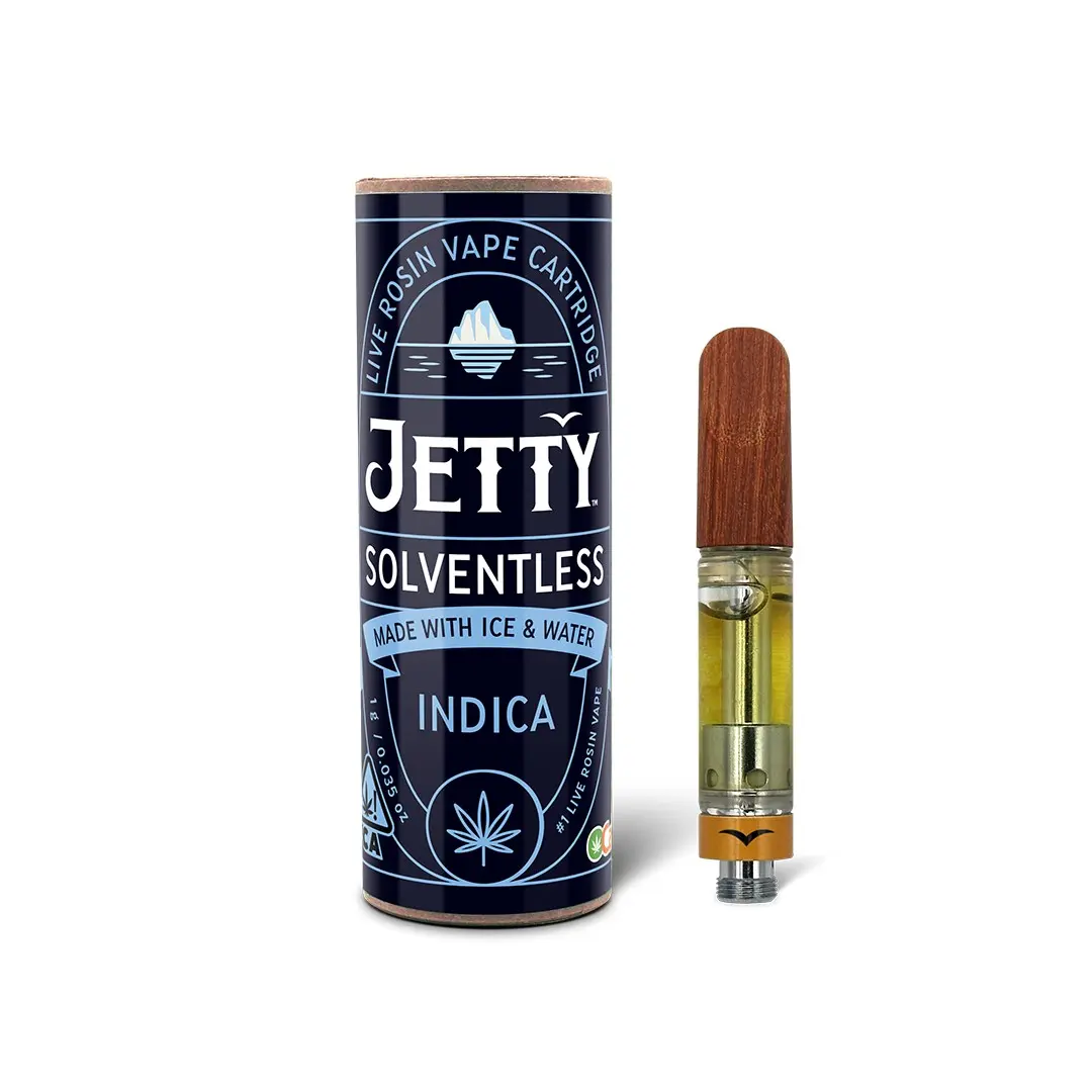 Jetty Solventless Cartridge Platinum Kush 1g