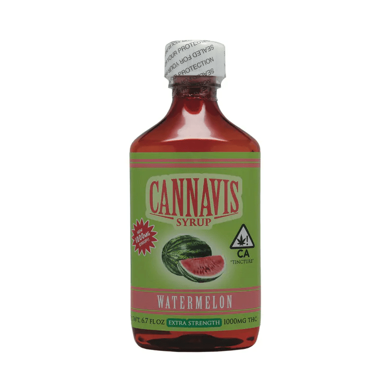 Cannavis: Infused Syrup - Watermelon, 1000mg