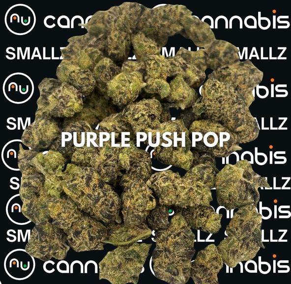 Purple Push Pop SMALLS 3.5g - SMALLS PREMIUM INDOOR FLOWERS